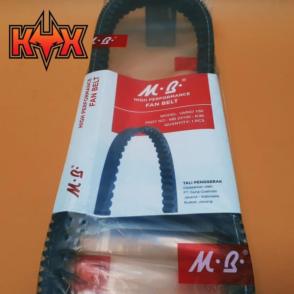 VBELT FANBELT TALI KIPAS HONDA VARIO 150 MERK MITSUBOSHI