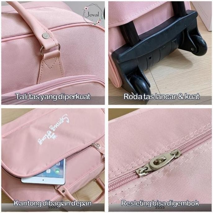 Terlaris Tas Travel Trolley / Tas Penyimpanan Kapasitas Besar / Tas Perjalanan / Tas Travelling / Tr