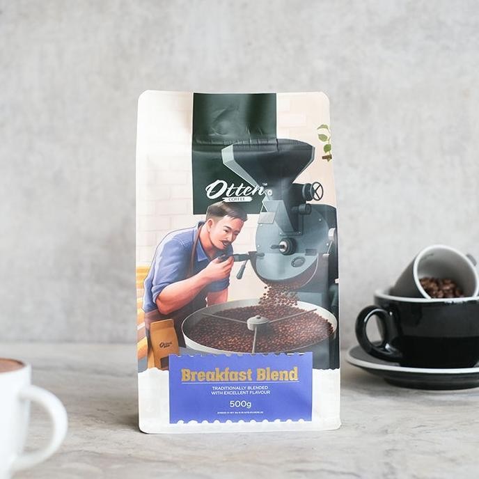 

Kopi Breakfast Blend - 500Gr - Commercial Blend - Bubuk Kopi Otten Coffee Original Dan Terlaris