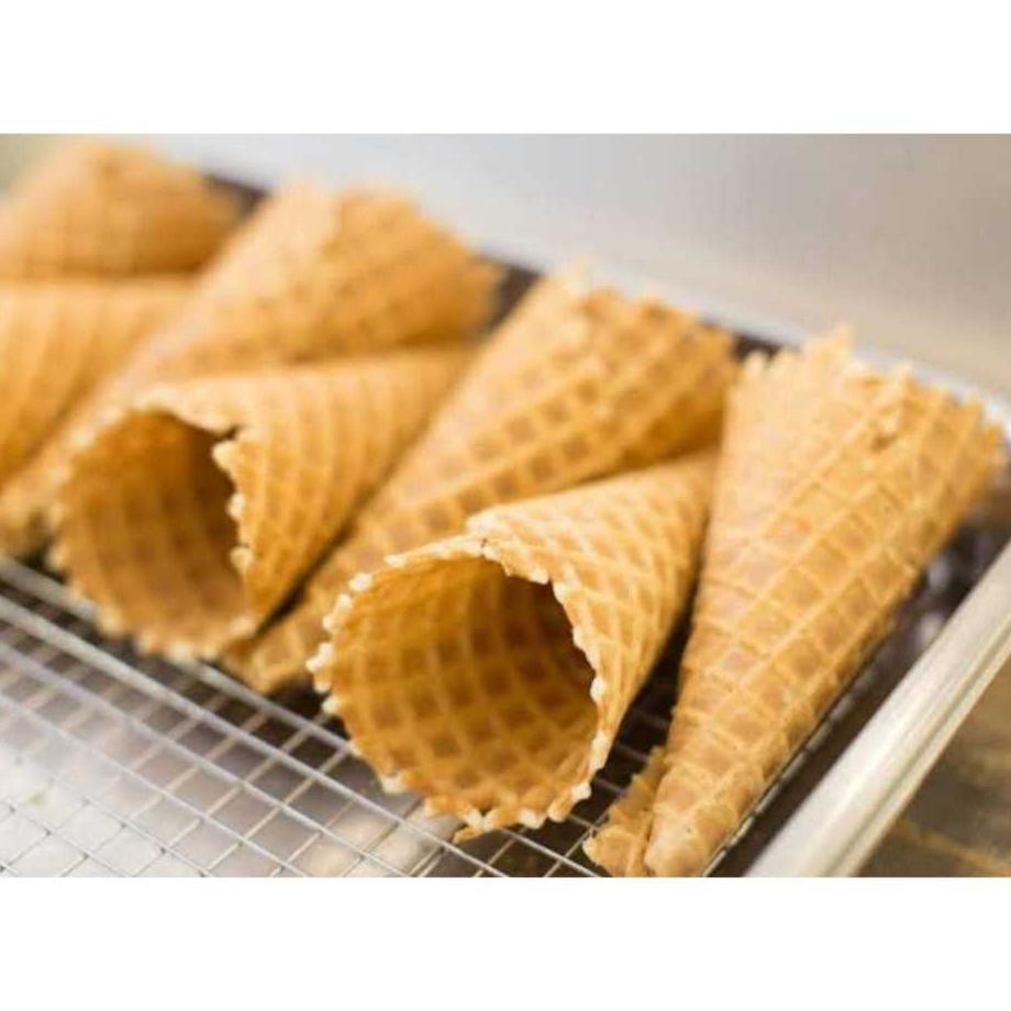

Wafel Cone E Rim Ue Wafle Ice Cream 1 Du 400Pc Erupu Contong Erim Crypy