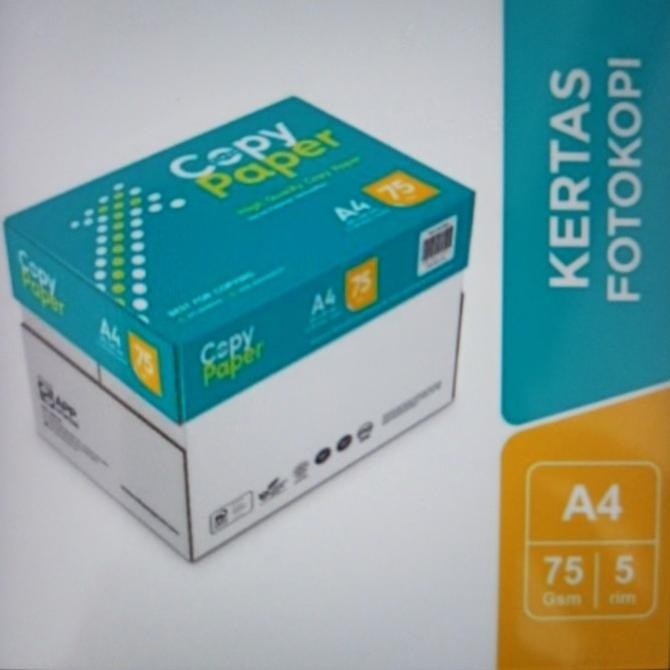 

Kertas A4 75 Grm Copy Paper /5 Rim by Radhiant official