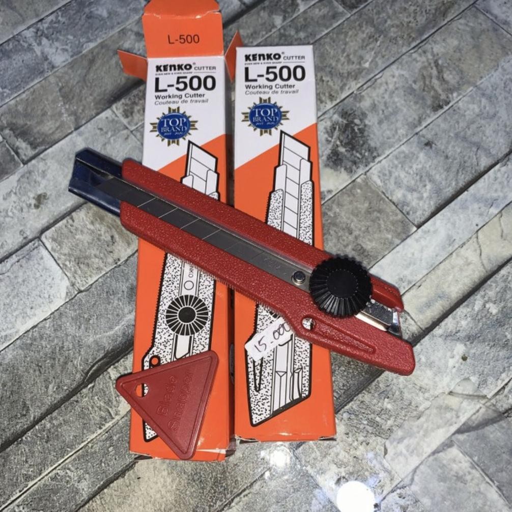 

Flase Sale Hd Kenko Cutter L500/ Pemotong Kertas/ Pisau/ Silet/ Art/ Craft