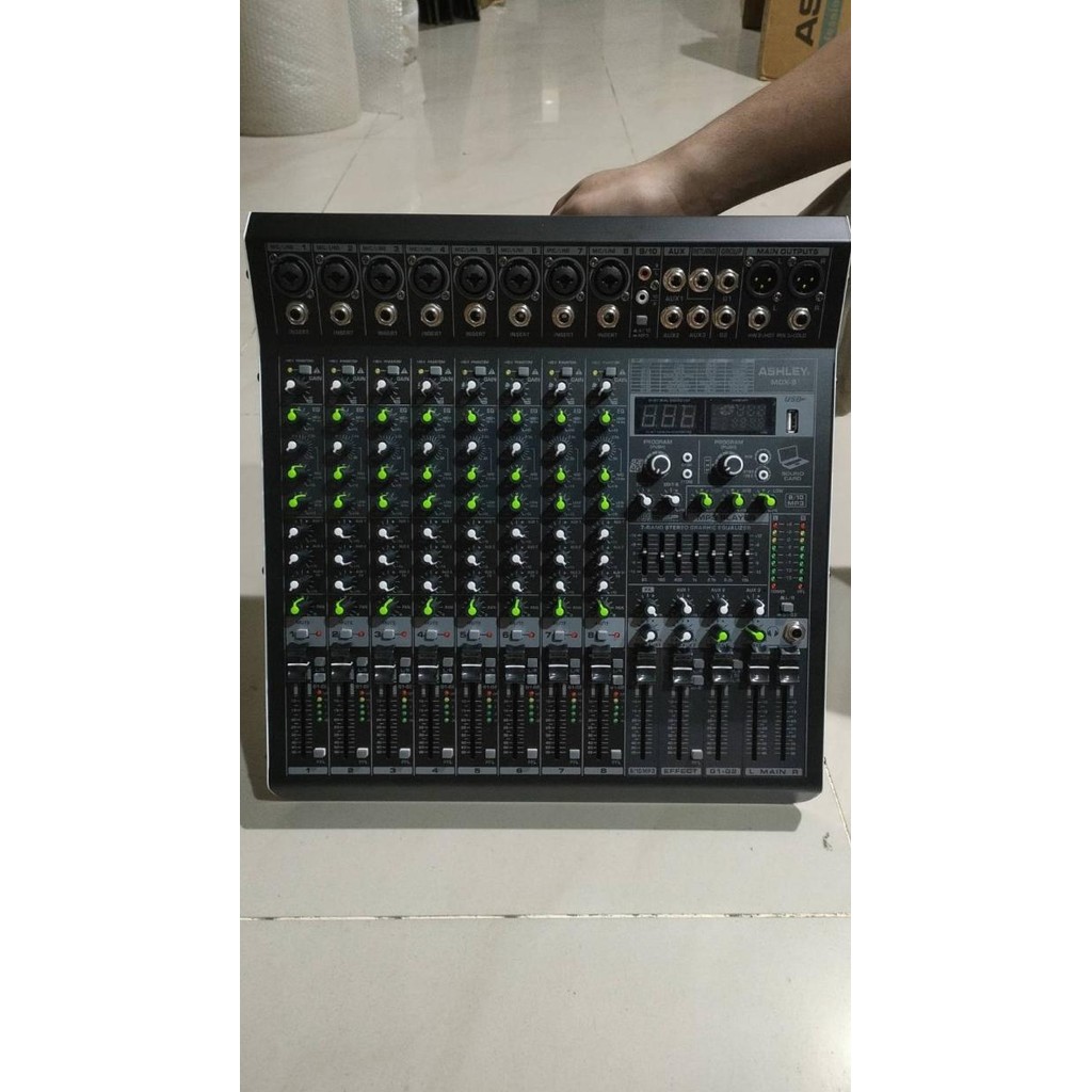 Baru Mixer ashley mdx8 mdx 8 mdx original ashley