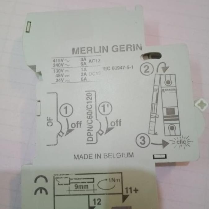 Terjangkau Auxiliary Mcb Schneider /Kontak Bantu Mcb