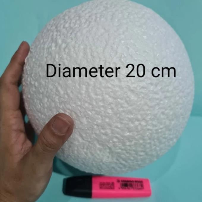 

Diameter 20Cm Bola Gabus Styrofoam Ball Best Seller