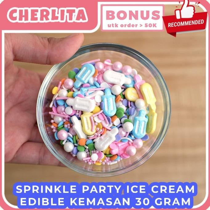 

TERSEDIA Sprinkles Sprinkle Taburan Topping Kue Cupcake Star Bintang Edible