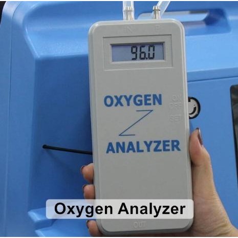 SMART BATTERY OXYGEN ANALYZER LCD DISPLAY PORTABLE OXYGEN CONCENTRATOR ORIGINAL DAN TERPERCAYA