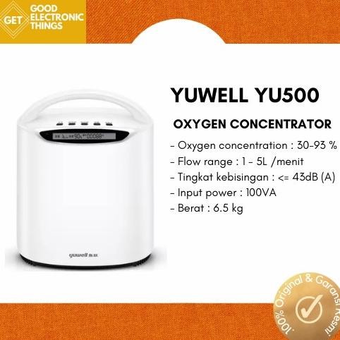 YUWELL YU500 YU 500 OXYGEN CONCENTRATOR MESIN GENERATOR OKSIGEN ORIGINAL DAN TERPERCAYA