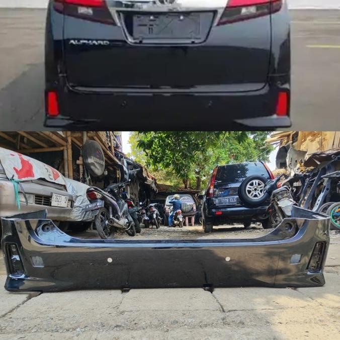 Bumper Belakang Alphard Cbu 2016 2017 2019 Original