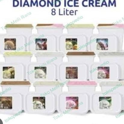 

Sale Eskrim Diamond Ice Cream Diamond 8 Liter Ice Cream Diamond Emberan Hard Ice Diamond