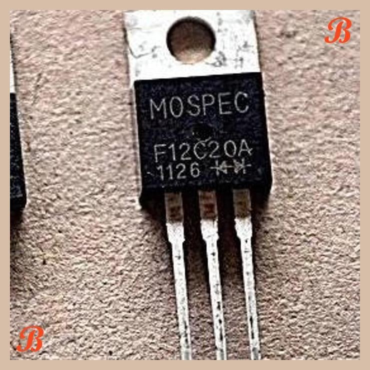 [SRE] MOSPEC F12C20A 12A 200V Dioda Fast Recovery Transistor To-220