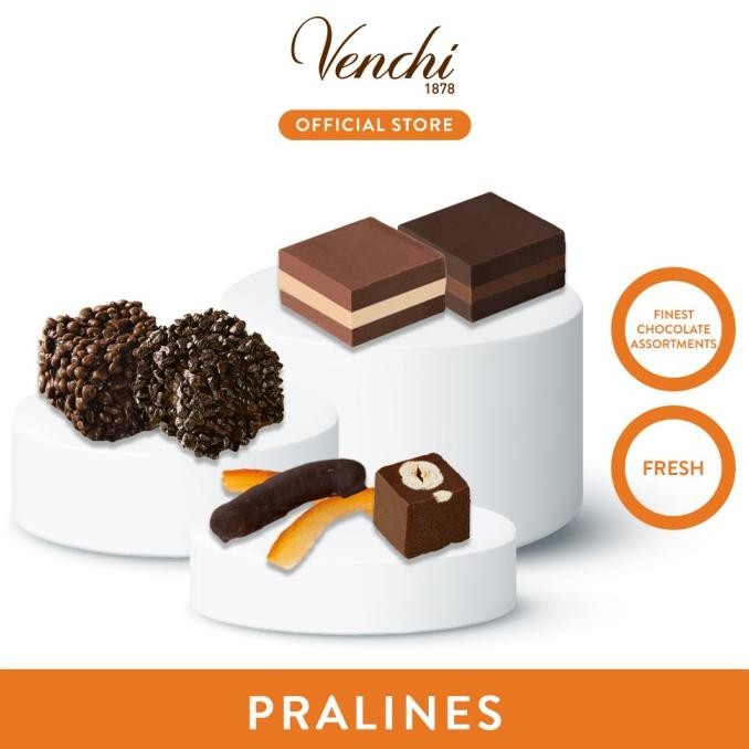 

Grosir Venchi - Chocolate Pralines 100Gr