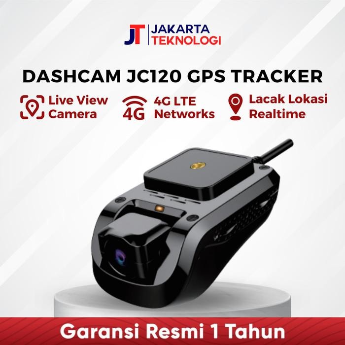 Gps Tracker Mobil Jc120 Dashcam 4G Original Original Dan Terpercaya