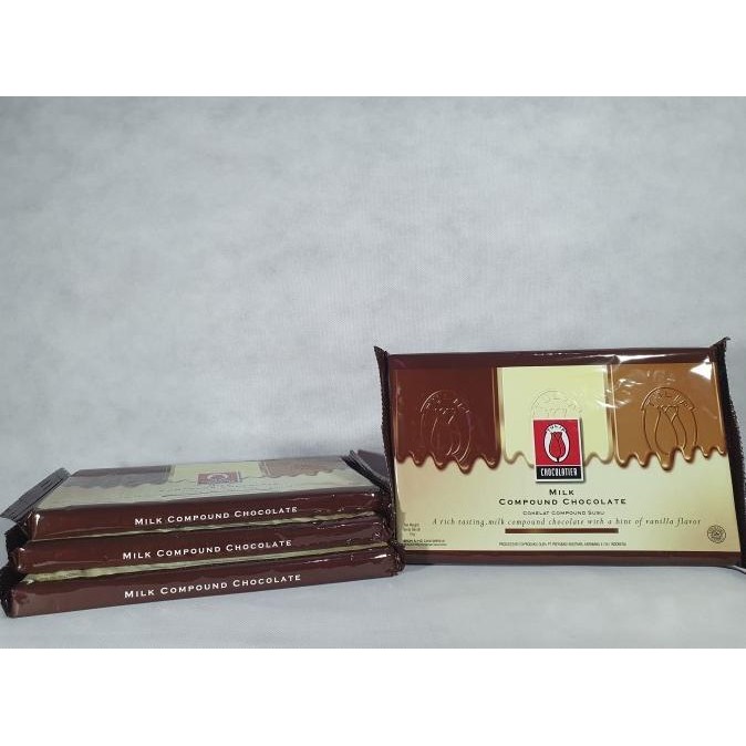 

TERSEDIA TULIP Milk Chocolate Compound - Coklat Compound Susu 1 kg