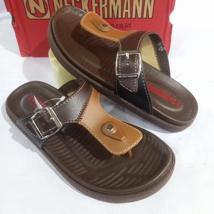 Terlaris Sandal Jepit Anak Laki-Laki Neckermann Ej-044 Original Sendal Kulit