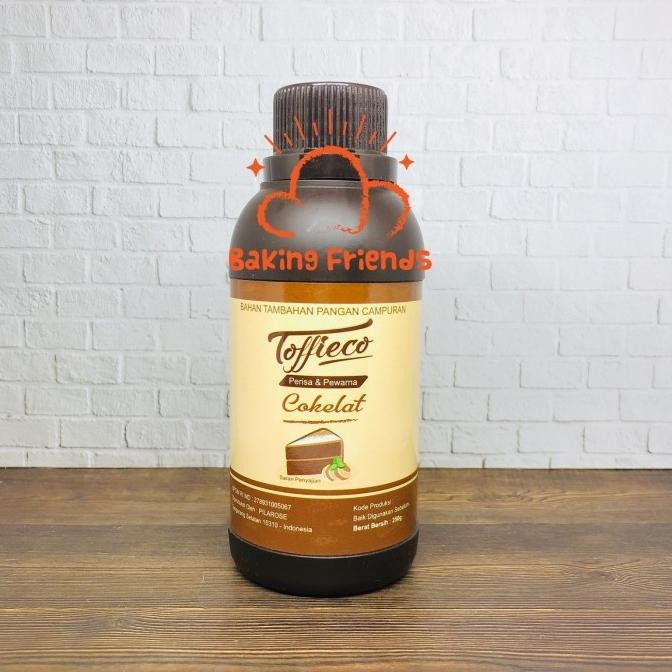 

TERSEDIA Toffieco Pasta Cokelat 250GR/Perisa Pewarna Coklat/Chocolate