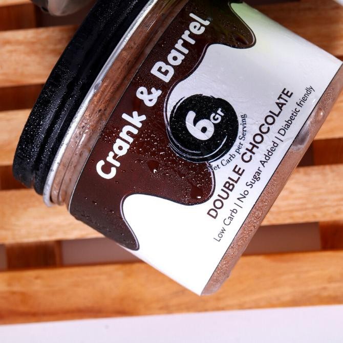 

Grosir Crank & Barrel Low Carb Double Chocolate Ice Cream | Es Krim Keto