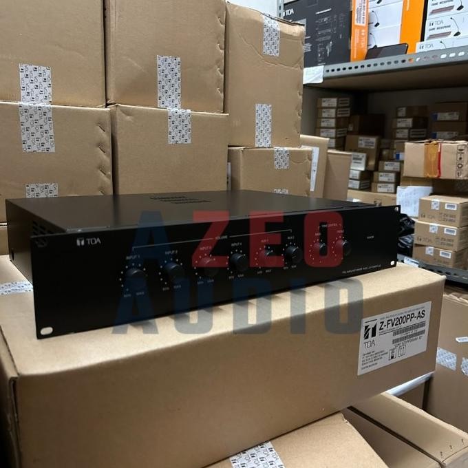 Pre-Amplifier Mixer Panel Toa Z-Fv200Pp-As | Garansi Resmi Original