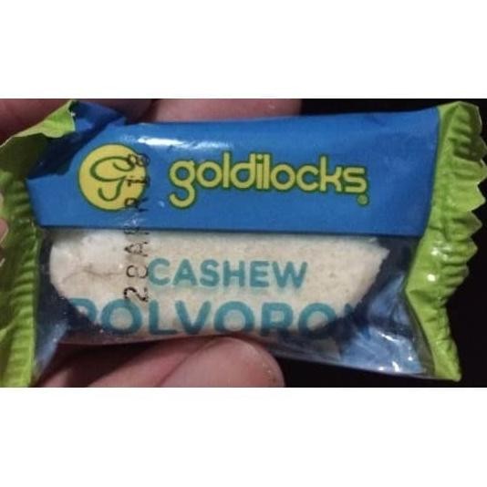 

Grosir Goldilocks Cashew Polvoron Philippines Shortbread Cookies 300G Isi 24
