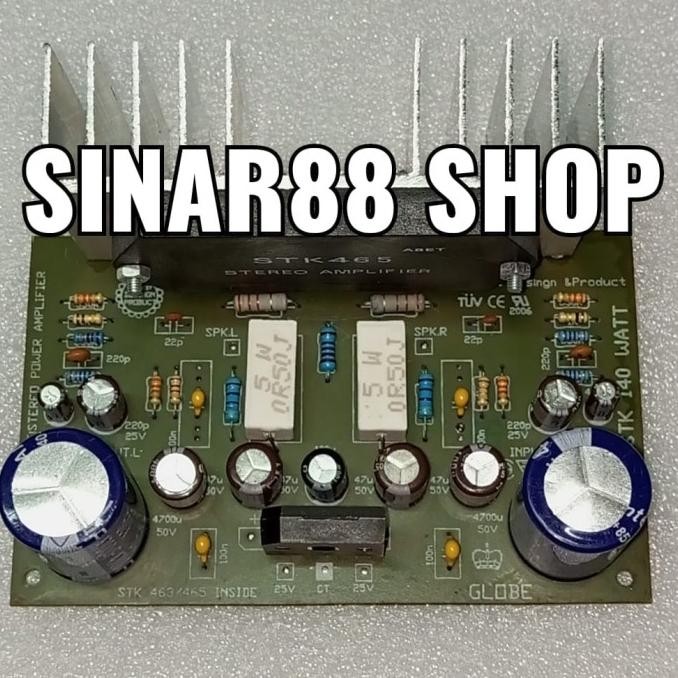 Kit Power Amplifier Stk 463/465 Stereo Original