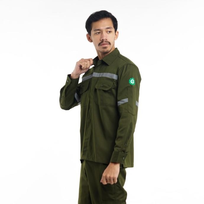 Stelan Safety Wearpack Baju Celana Safety Cargo Seragam K3 Tambang Termurah