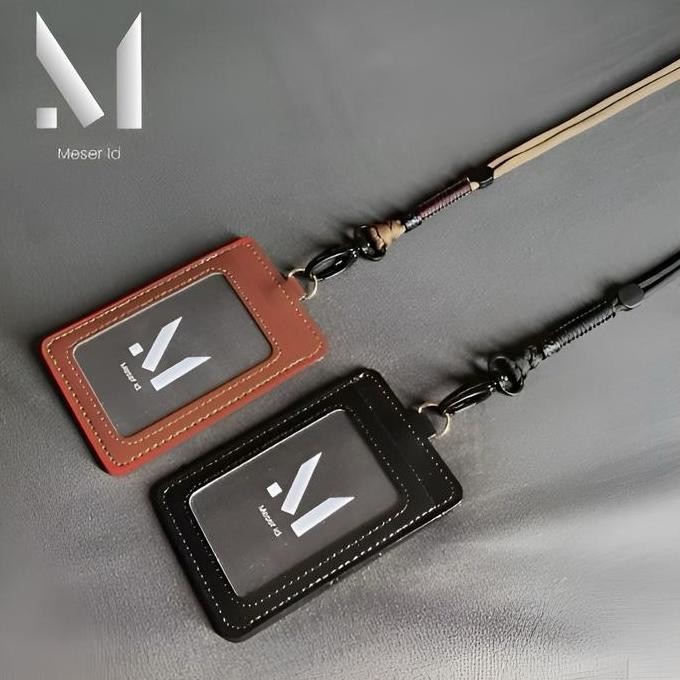 

Lanyard Id Card Paracord 4mm 550 lbs Card Holder 2 Slot Kartu Sintetis gantungan card tactical lanyard name tag Tali murah
