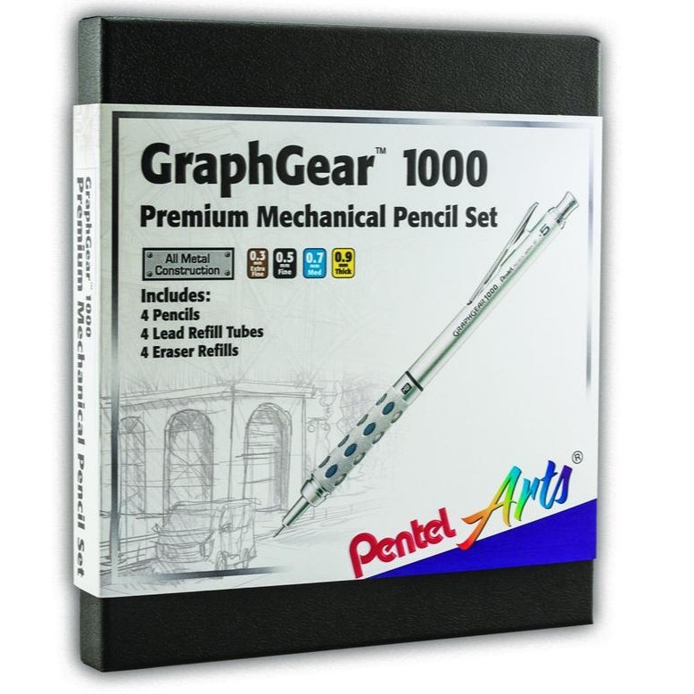 

TERBARU - Pentel Graph Gear 1000 Premium Gift Set