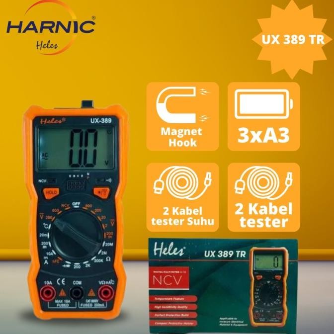 Multitester / Tester Digital Heles UX 389 TR