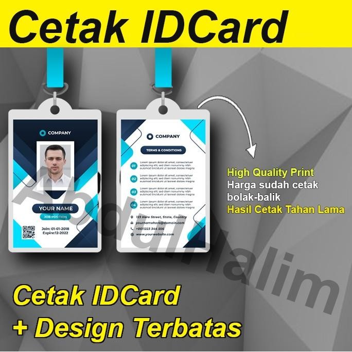 

Cetak ID Card Pegawai Free Desain nametag IDCARD bisa etoll bisa NFC HP murah
