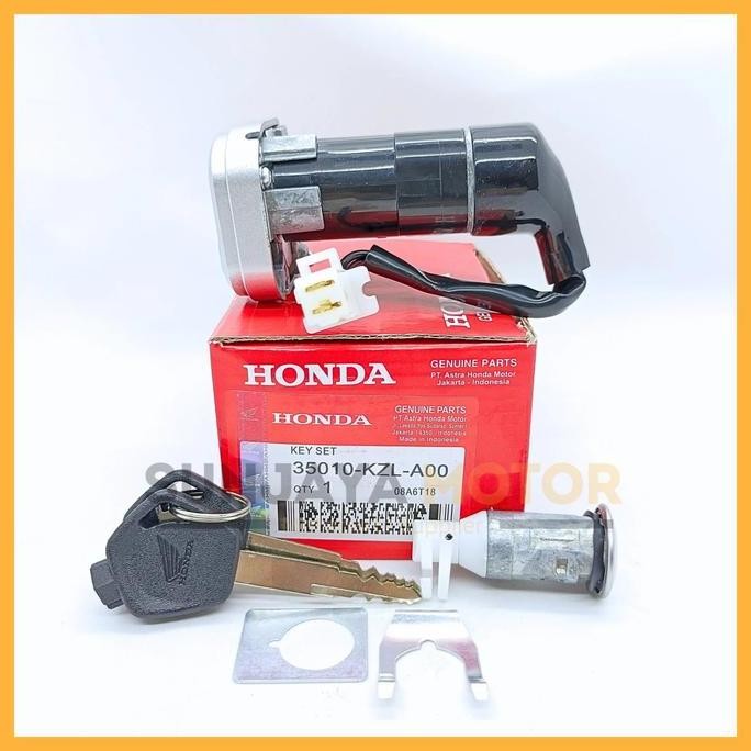 Promo Kunci Kontak Set Kzl Keyset Original Honda Spacy Karbu Spacy Fi Kunci Motor 1 Set Key Set Asli
