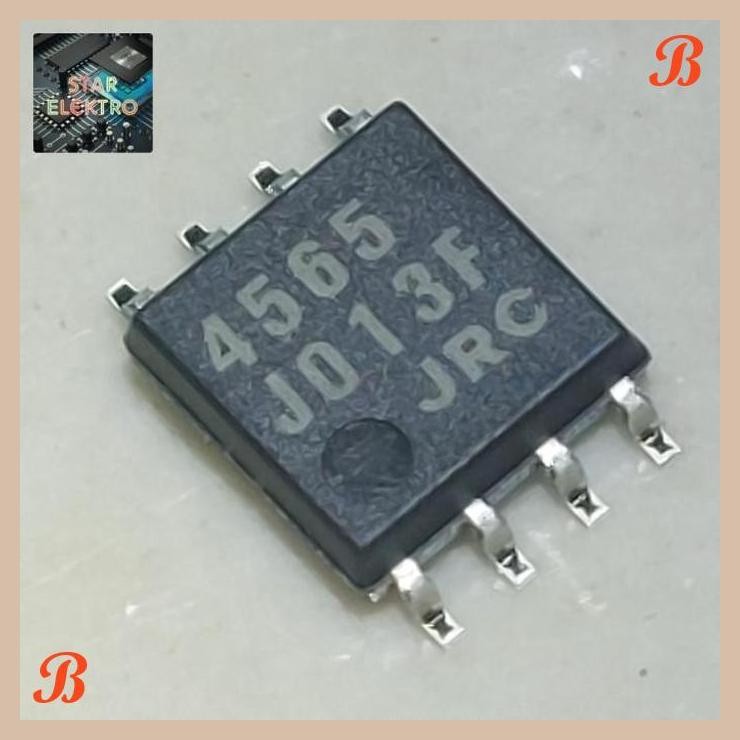 [SRE] 4565 JRC DMP-8 Persegi SMD NJM4565M-TE1 Japan Radio IC OpAmp JRC4565