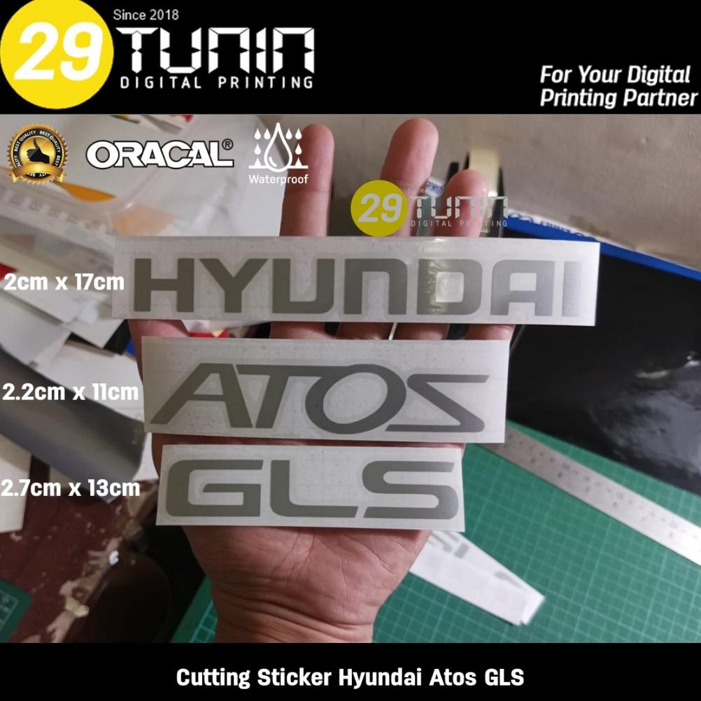 Cutting Sticker Hyundai Atoz Gls