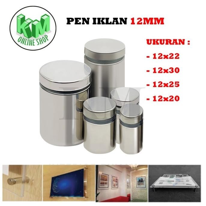 

Pen Iklan 12 x 25 Sign Board Stainless Steel PSM Auto