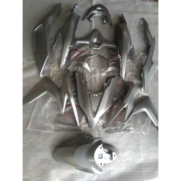 Full set body Vario 150 new Led 2018-2021 silver doff Matte original Import Premium