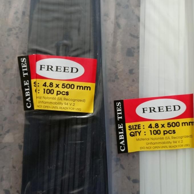 

kabel ties 4.8 * 500 mm per 1 pack murah