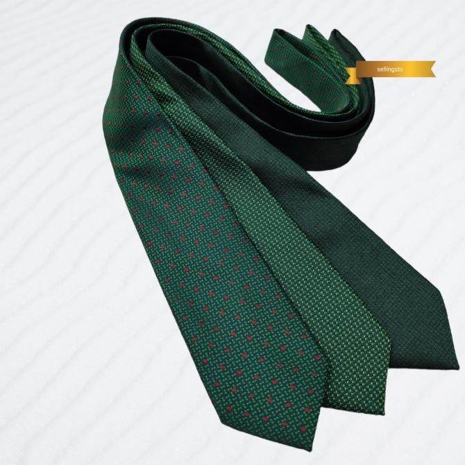 new  Dasi formal pria hijau dasi panjang hijau motif hijau army dasi pria murah