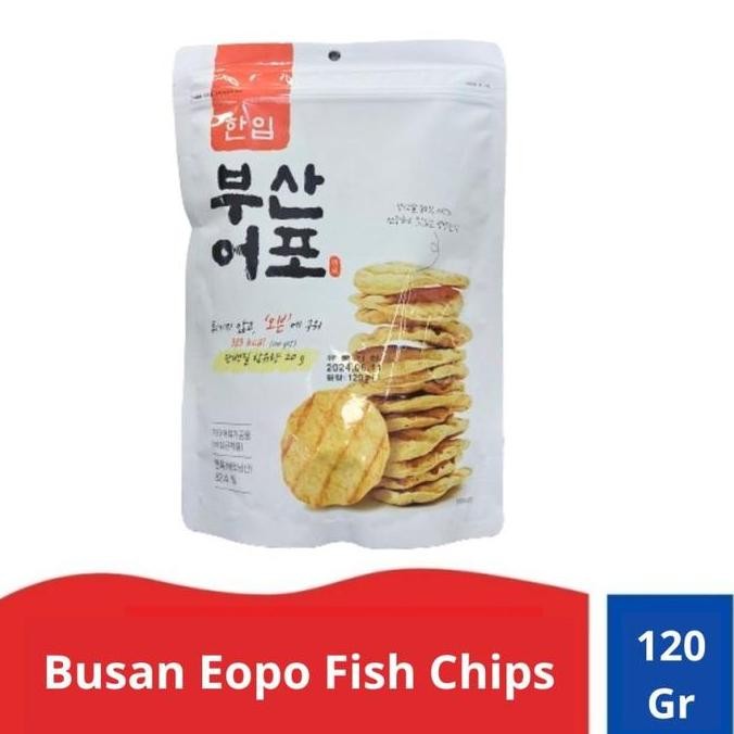 

Murah Busan Eopo Fish Chips/Kerupuk Ikan Korea 120Gr
