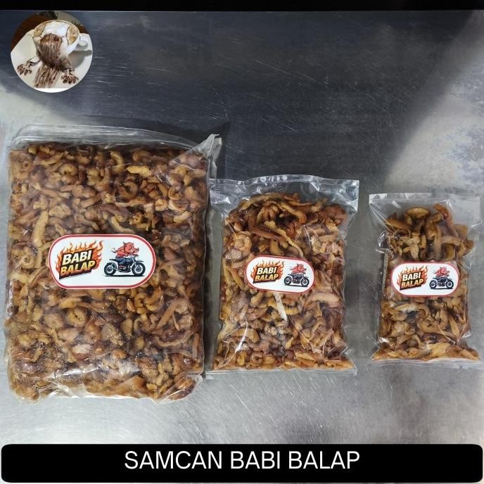 

Promo Rambak Samcan Garing Mentah Premium Babi Balap 500Gr