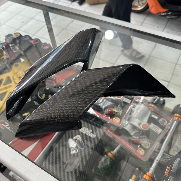 Side winglet zx25r winglet carbon zx25r winglet samping zx25r Import Premium