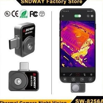 Sndway Infrared Thermal Imager Night Vision Android Usb C Sw-8256A