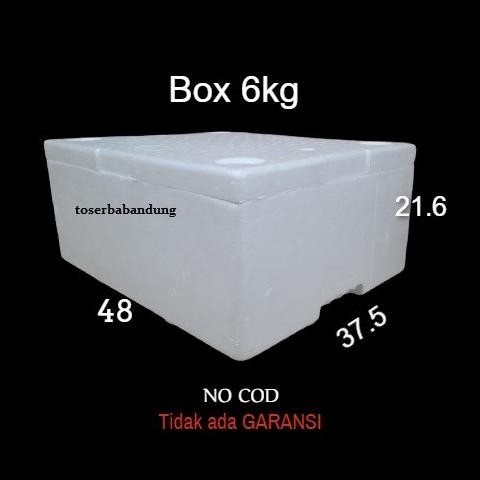 

Styrofoam Box Buah Dan Sayur 6Kg Sterofoam Kotak Sterofom Ikan Cupang Best Seller