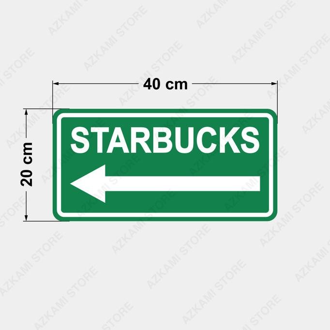 

Rambu Plang Petunjuk Arah Custom 40 X 20 Cm Plat Alumunium Original