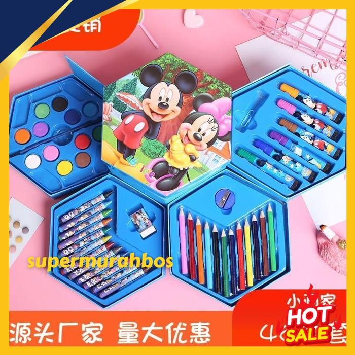 

PAOPAO CRAYON 1 BOX PREMIUM SET 46 PCS MEWARNAI PENSIL WARNA MELUKIS PRODUK TERBAIK !!