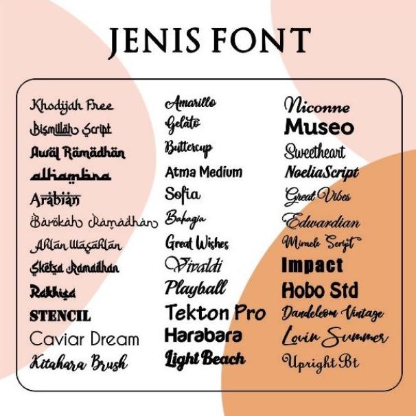 

Best Seller Label Akrilik Brand Merk Hijab Gold Rose Silver Mirror