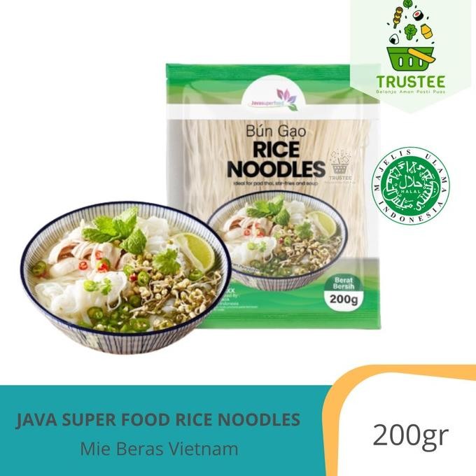 

Is75 Rice Noodles Mie Beras Pho Soup Bun Gao Vietnam Java Super Food 200Gr