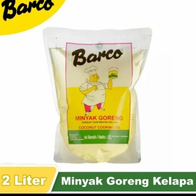 

Barco Minyak Goreng Kelapa 2 liter Pouch Refil HF