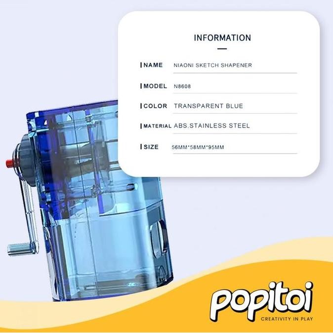 

Terbaru NYONI Manual Pencil Sharpener rautan pensil kayu