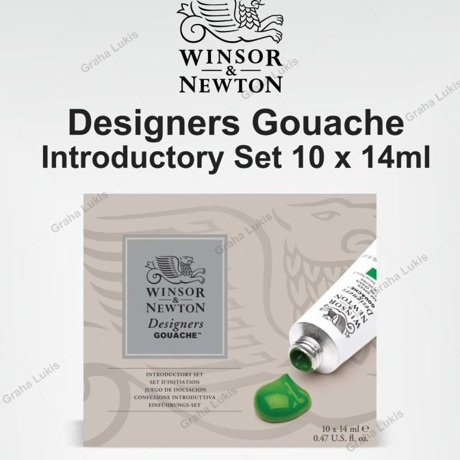 

BEBAS ONGKIR - Winsor & Newton Designers Gouache - Introductory Set