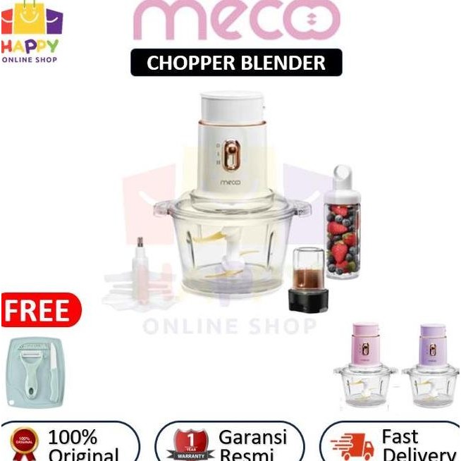 Mecoo Chopper Blender Food Proceor Grinder 5 In 1 Mecco