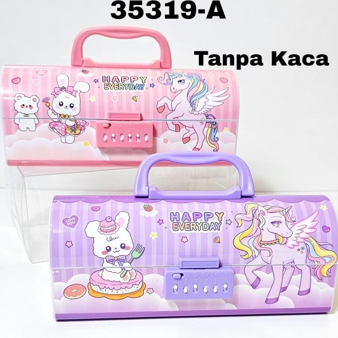 

Terbaru SOS Kotak Pensil Plastik Kode KAX300/Tempat Pensil/Tepak/Pensil Case